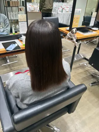 ミディアム 中谷 美月のヘアスタイル
