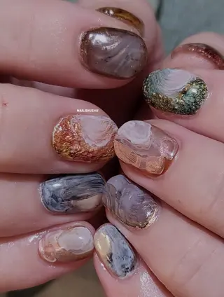 ネイル 3dパーツ/流行り 👧shushu❤️のネイルデザイン