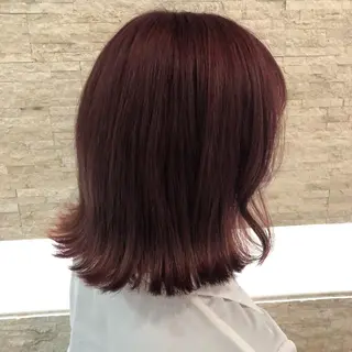 ミディアム 🌹門奈🌹髪質改善 /透明感カラーのヘアスタイル