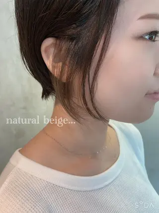 ショート カラー ヘアアレンジ stylist/蛯谷 珠里のヘアスタイル