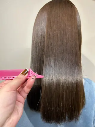 ロング カラー 西 めぐみのヘアスタイル