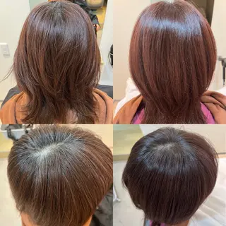 ミディアム にしむら そうのヘアスタイル