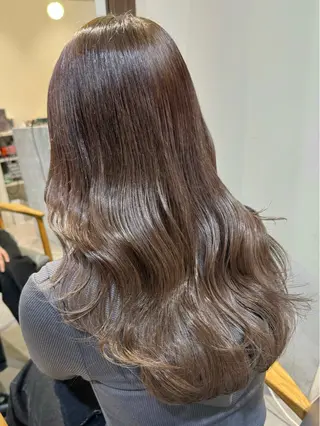 ロング カラー roka所属・ayaka♡ 柔らかカラーのヘアスタイル