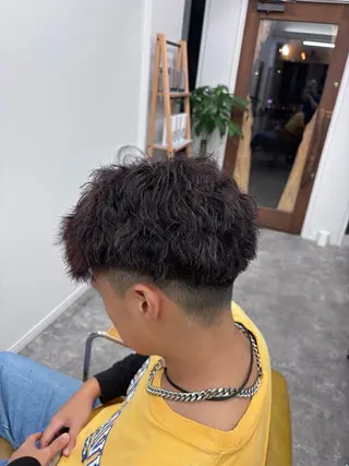 メンズ IO所属・楢本 莉子のヘアスタイル