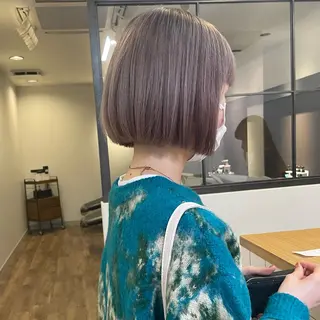 カラー 🎗️ブリーチ 🎗️ダブルカラーのヘアスタイル