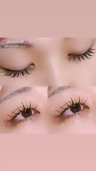 マツエク・マツパ 【TRISH】 かのん🎀🐰ྀིのマツエク・マツパデザイン