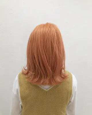 ミディアム カラー ニュアンスカラー🫧 加納のヘアスタイル