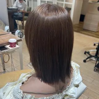 カラー miku/表参道/ 艶々カラーのヘアスタイル