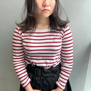 ミディアム カラー レイヤーカット🪄 耳ツボ🎀Ayumiのヘアスタイル