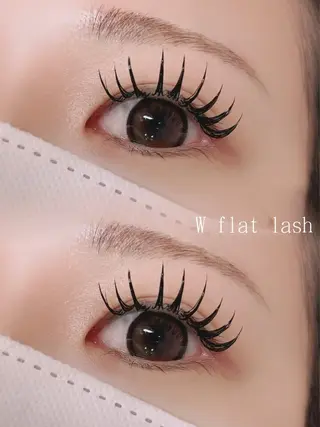 マツエク・マツパ hair & eyelash NiA所属・eyelashNiA Rinaのマツエク・マツパデザイン