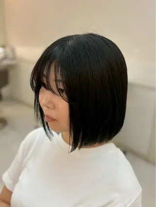 ミディアム ボブ/レイヤー/透明 感カラー/dai🌿のヘアスタイル