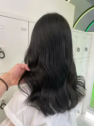 ロング カラー ヘアアレンジ salowin新宿East3階所属・艶美髪/髪質改善 /縮毛矯正/木元渓太のヘアスタイル