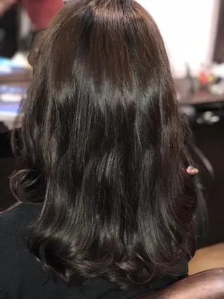 セミロング Agu hair Lazuli所属・松本 マサシのヘアスタイル