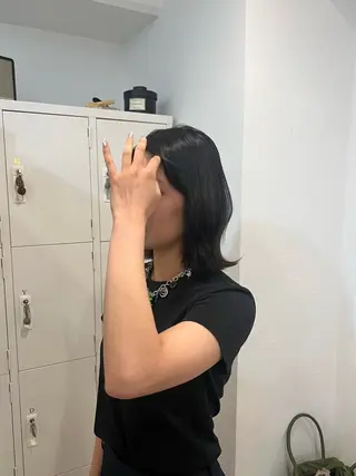 ミディアム カラー H 梅田所属・藤本 泰/ カットモデル様募集中のヘアスタイル