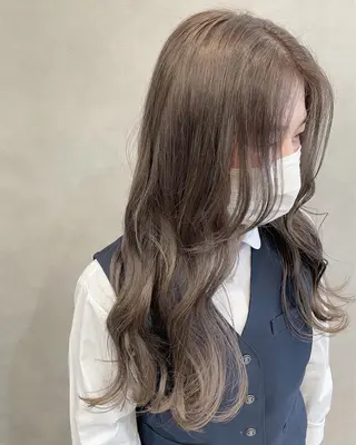 ロング 柄澤 菜南子のヘアスタイル