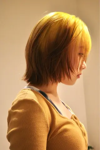 ショート カラー Hair & make Lamp所属・梅田のブリーチ特化 美容師KAI🥰のヘアスタイル