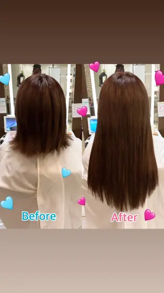 エクステ指名数 No.1💖ゆい🌈のヘアスタイル