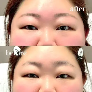 アイブロウ 美眉waxアイブロウ 彼女とまつ毛crimの眉毛・アイブロウイメージ