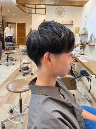 ショート メンズ カット特化型 美容師/栗本のヘアスタイル
