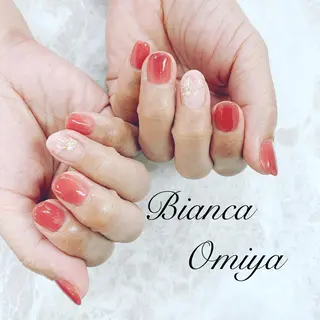 ネイル ネイルサロンビアンカ 大宮店長 モリサワのネイルデザイン