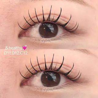 マツエク・マツパ RUMéL Yuika🎀のマツエク・マツパデザイン