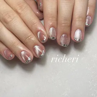 ミディアム ネイル richeri beautyのネイルデザイン
