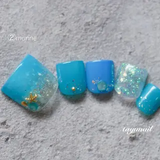 ネイル ネイルサロン・ネイルスクール　たゆnail所属・ネイルサロン 【たゆnail】のネイルデザイン