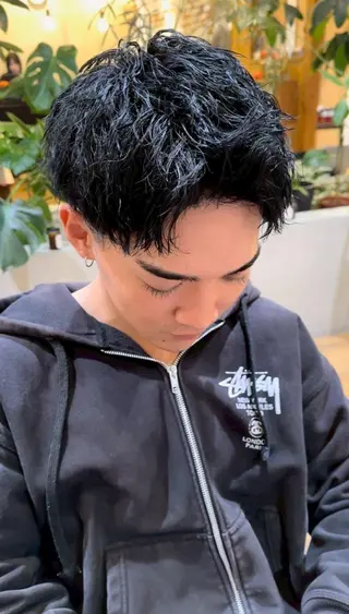 メンズ Lien 深井店のヘアスタイル