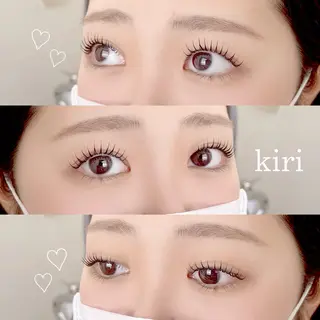 マツエク・マツパ Ray+beauty 住吉店 ＊ 桐山美優のマツエク・マツパデザイン