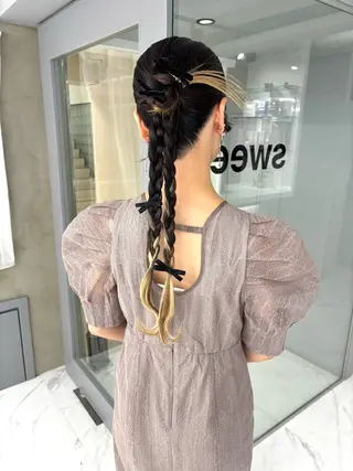 ロング Miyu🎀レイヤー ／透明感カラー🪽のヘアスタイル