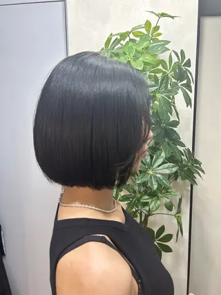 ショート 新宿/美髪矯正 髪質改善/韓国風山本のヘアスタイル