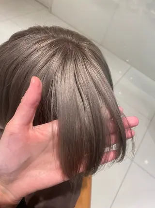ショート カラー メンズ ダダキュービッグ 渡辺 ミウのヘアスタイル