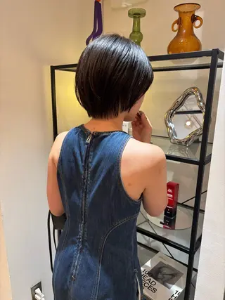 ショート riria/ボブ /ブラウンカラー🎀のヘアスタイル