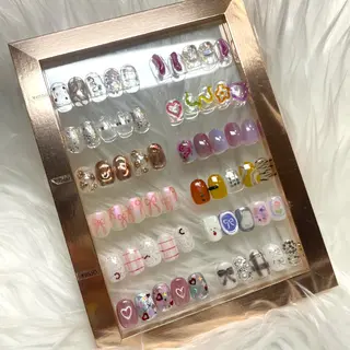 ネイル 新井 ひなののネイルデザイン