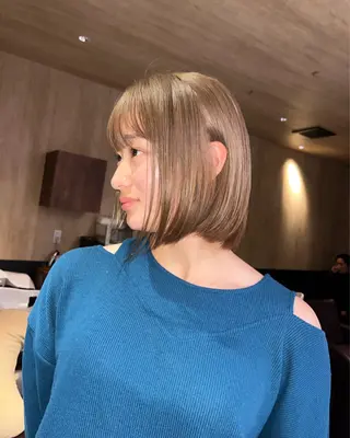 ショート カラー 産休中です 艶カラー♡オカのヘアスタイル