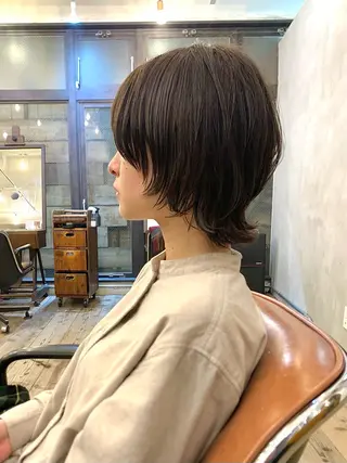 ショート カラー off所属・【モデルさん募集！】 ✂︎小林マキトのヘアスタイル