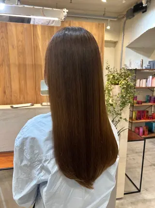 ロング TSUMUGI ／パーマ✨️のヘアスタイル