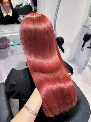 ロング カラー 表参道♡暗髪^ྀི 艶カラー♡アユミのヘアスタイル