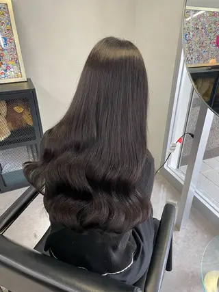 ロング Tint by alo所属・🐰FUMINA🐰 カットモデルのヘアスタイル