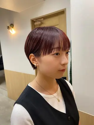 ショート カラー sand  S Ginza所属・🌟sand🌟 丸山悠斗のヘアスタイル