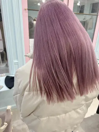 ロング カラー ヘアアレンジ 💕ブリーチ/ヘアメ 🎀YUUKAのヘアスタイル