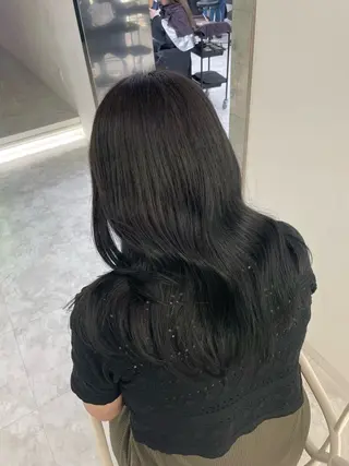 ロング カラー 中韓レイヤー/ ブラウン🤎はやとのヘアスタイル