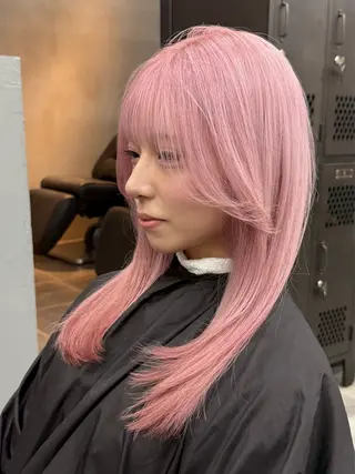 セミロング カラー ウルフ/レイヤー ⚡️ITSUKU⚡️のヘアスタイル