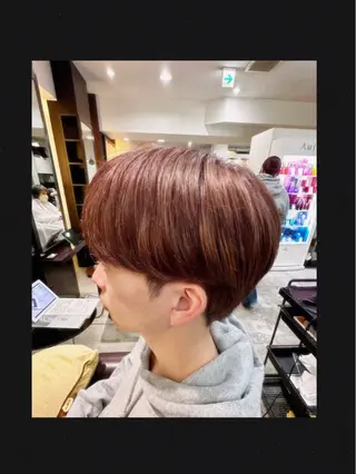 カラー メンズ メンズカット/シャド ウパーマ/URYUのヘアスタイル