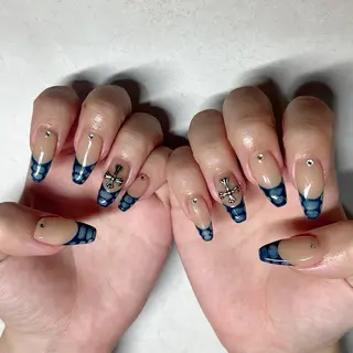 セミロング B_Mila 水戸   萬城のネイルデザイン