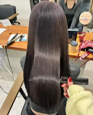 セミロング 三宅 美帆のヘアスタイル