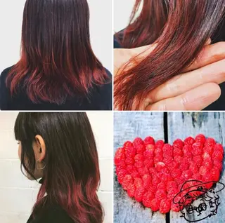 ミディアム カラー "PEPPU "所属・🌈推し色派手髪 ハイトーンShinのヘアスタイル