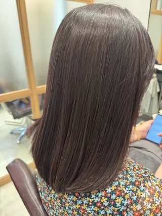 セミロング カラー GO TODAY SHAiRE SALON原宿Stella店所属・GO TODAY シェアサロンのヘアスタイル