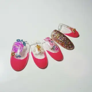 ネイル 下妻市ﾈｲﾙｻﾛﾝ M_styleのネイルデザイン