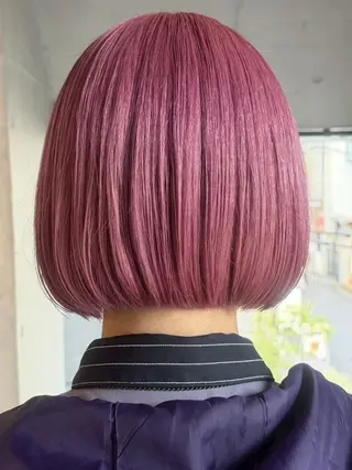 ショート ARCANAブリーチ レイヤーカット/原宿のヘアスタイル